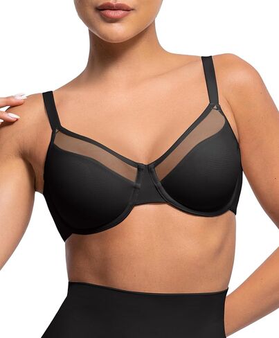 Minimizer Bras for Women Full Coverage Unlined Underwire Bras Plus Size Lifting Bra for Heavy Breast in Kuwait