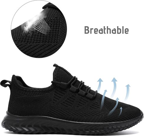 Mens Running Shoes Tennis Shoes Walking Gym Sneakers Lightweight Non Slip Mesh Casual Workout Sneakers in Saudi Arabia