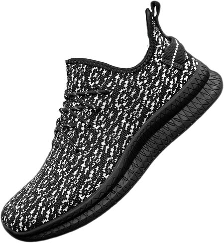 Men's Running Shoes - Lightweight Athletic Sneakers with Breathable Mesh, Non-Slip Sole for Gym, Walking, and Daily Wear - Available in Sizes 14-18 in Kuwait