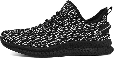 Men's Running Shoes - Lightweight Athletic Sneakers with Breathable Mesh, Non-Slip Sole for Gym, Walking, and Daily Wear - Available in Sizes 14-18 in Kuwait