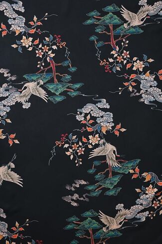 Ledamon Women's Kimono Short Robe for Women - Pocket Floral Bathrobe Nightgown in Kuwait