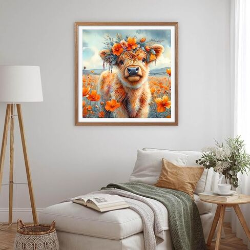 Benjenes Chicken Diamond Painting Art Kits for Adults Hen 5D DIY Diamond Art Kits for Beginners Round Full Drill Diamond Painting for Home Wall Decoration Gift 14×14inch in Kuwait