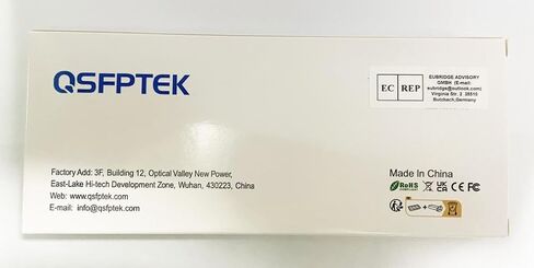 QSFPTEK 1Pack 10GBASE-LR 10G SFP+ Module, 1310nm, 10km, DDM LC Mini-GBIC Transceiver for Cisco SFP-10G-LR, Ubiquiti UF-SM-10G, Mikrotik, Netgear, Qnap NAS, D-Link, TP-Link in Kuwait