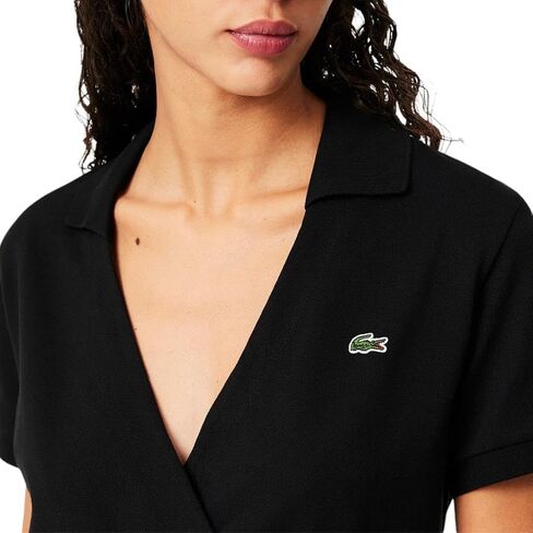 Lacoste Women's Crossover Stretch Pique Polo Shirt in Saudi Arabia