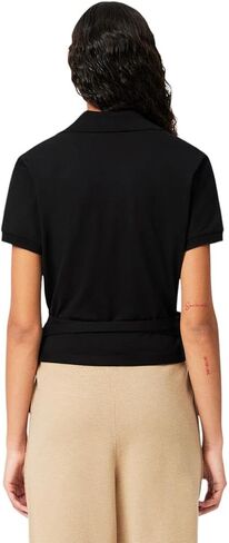 Lacoste Women's Crossover Stretch Pique Polo Shirt in Saudi Arabia