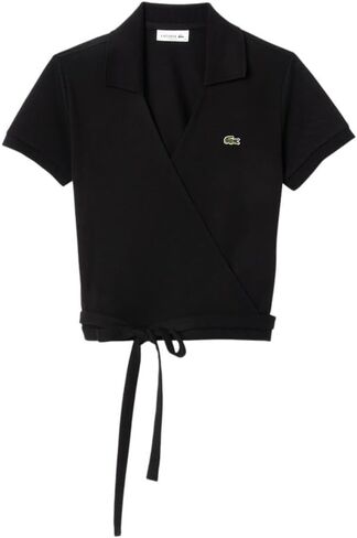 Lacoste Women's Crossover Stretch Pique Polo Shirt in Saudi Arabia