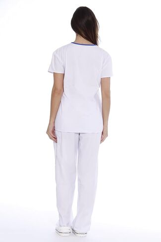 Just Love Women's Scrub Sets Medical Scrubs (Mock Wrap) in Saudi Arabia
