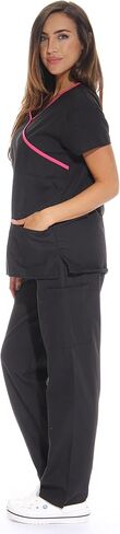 Just Love Women's Scrub Sets Medical Scrubs (Mock Wrap) in Saudi Arabia