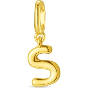 OVRUNS Initial Charm for Women,Letter Bracelet Necklace Charms Alphabet Pendant Charms With Clasp in Kuwait