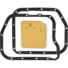 TF247 Automotive Transmission Filter Kit for 1973-2000 Chrysler Dodge Jeep A727, A904, A500, A518 Models, Transmission Filter Oil Pan Replaces #TF-42 12360660, 3515996, 8121065, 8123042