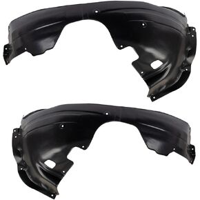 TRQ Front Inner Fender Liner Set Compatible with 2018-2022 Kia Rio KI1248157 KI1249157