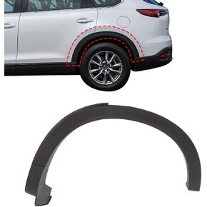 فتحة فتحة FZJDSD Fender متوافق مع Mazda CX-9 2016-2023 استبدال TK4851W60H TK4851W60F ، 1PC الخلفية الخلفية السائق الجانبي Fender لفتح العجلة تقليم