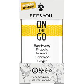 Bee و You Organic Royal Jelly Propolis Raw Honey Superfood Mix للأطفال دعم المناعة 6.7 أوقية
