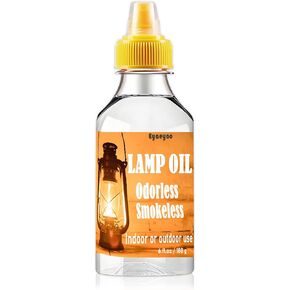 Lamps Oil for Indoor Use- Lantern Oil, Liquid Paraffin Lamp Oil, Clear Smokeless, Odorless, Clean Burning Fuel for Indoor and Outdoor Use - Oil Lamp Fuel (12 Ounces)