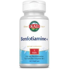 KAL 150 mg benfotiamine plus tablets ، 60 count