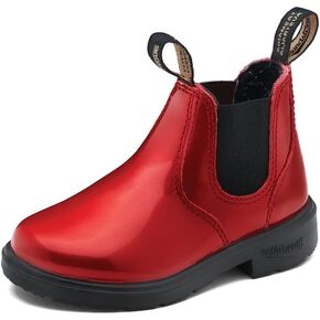 Blundstone Range Boot (Toddler/Little Kid/Big Kid) Patent Red AU 2 (3-3.5 US Little Kid/Big Kid) M