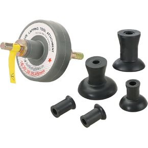 مجموعة أدوات LAPP VALVE | أداة مرفق لفة الصمام مع 5 لوحات شفط لطحن محرك صغير ، صمام طحن صمام مجموعة لابير لابير لسيارات 1000 دورة في الدقيقة إلى 1250 دورة في الدقيقة