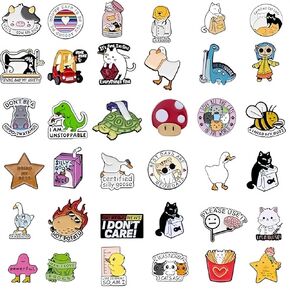 20/40/50 PCS Girl's Girl's Backpack Backpack Borch Pins ، Funny Monamel Pins Set Set Cool Button Dins Pins Reshethetic Brooch Label Pins anime for backpacks ، jetcets ، hats ، Kids ، Girls （Random））