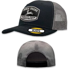 John Deere 53080916Ch Youth Baseball Baseball Cap Hat Charcoal