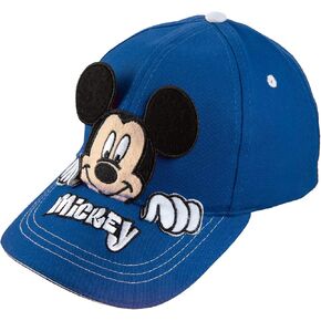 Disney Mickey Mouse Peak-A-Boo Baseball Cap Age 4-7 -Blue