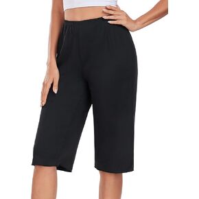 Pettipants for Women Culotte Slip Half Slip Shorts Wide Leg Pajama Pants