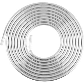 OD 5/16" Fuel Line Aluminum Tubing,16Ft 5/16" Steel Fuel Line for Hard Metal Fuels Lines/Gas Lines Replacement,Cuttable Car Accessories for Fuel/Transmission Systems (5/16" OD - 16FT)