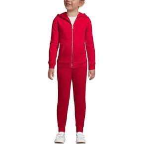 Lands' End School Uniform Kids Zip Front Sweatshirt