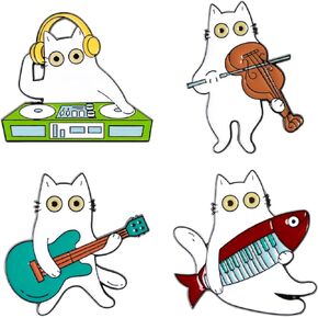 Cute Enamel Pins for Backpacks, Kawaii Anime Soot Sprites Cat Frog Cartoon Pins for Kids, Lapel Pin Set Badges for DIY Clothing Bags Jackets Jewelry Accessory Decoration Gift