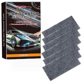 6Pcs Nanosparkle Cloth for Car Scratches,Nano Sparkle Cloth, Nano Sparkle Cloth Car Scratch Remover,Easily Repair Paint Scratches and Water Spots