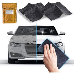 2 Pcs Upgraded Nano Magic Car Scratch Remover Cloth, Multipurpose Scratch Repair Cloth, Nanomagic Cloth for Car Paint Scratch Repair, Easy to Repair Slight Scratches on The Surface