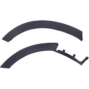ApplianPar Rear Passenger Side Door and Wheel Flare Molding for CRV 2017-2022