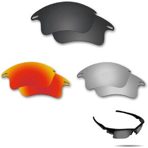 عدسات استبدال مضادة للملح الاستقطاب لبلد أوكلي سترة XL Sunglasses 3 Pain Pack