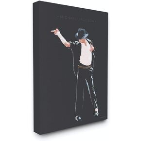 Stupell Industries Michael Jackson People Fashions Design ، 16 × 20 ، صنع بفخر في الولايات المتحدة الأمريكية