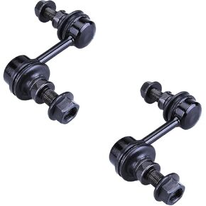 LEAR SWAY BAR LINK KIT 2PC K750257 لـ TOYOTA RAV4 2006-2018 ، روابط BAR المستقرة لـ LEXUS NX300H 2015-2019 ، NX200T 2015-2017 ، NX300 2018-2019 ، BAR SUBSENSION BAR