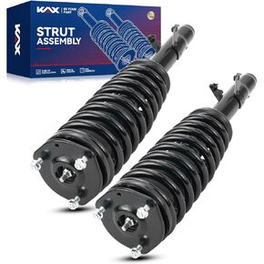 KAX Front Struts for Ford Explorer 2011 2012 2013 FWD, 2011-2013 Explorer Front Shocks Quick Complete Struts Assembly with Coil Spring Set of 2, Replace 172620 172621