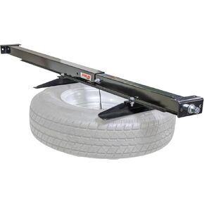 Extreme Max 5001.5967 Under-Frame Retractable Spare Tire Carrier for Tires Up to 16.5"