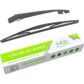 مجموعة مجموعة أذرع ذراع الذراع الزجاجية الخلفية متوافقة مع Honda CRV 2007-2011 ، CR-V 07-11 مجموعة الممسحة الخلفية