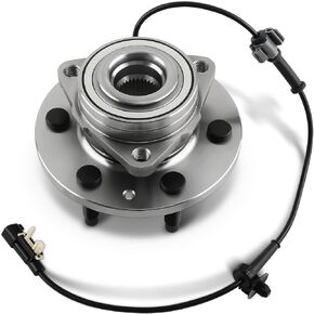 MaxPeedingRods 515160 محمل العجلات الأمامية وتجميع المحور ، ل Cadillac Escalade ، Escalade ESV ، XTS ، شيفروليه سيلفرادو 1500 ، الضواحي ، تاهو ، GMC Yukon ، Yukon XL 4WD ، 6 LUGS