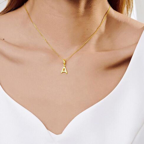 OVRUNS Initial Charm for Women,Letter Bracelet Necklace Charms Alphabet Pendant Charms With Clasp in Kuwait