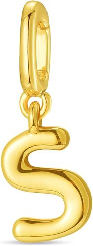 OVRUNS Initial Charm for Women,Letter Bracelet Necklace Charms Alphabet Pendant Charms With Clasp in Kuwait