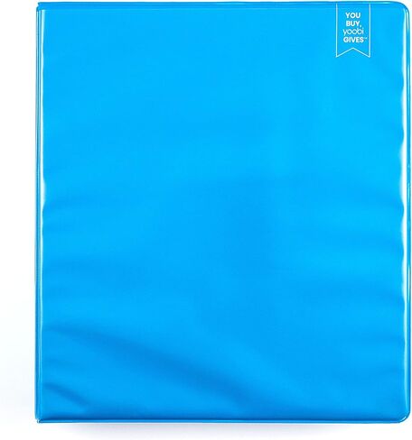 مجموعة الموثق yoobi 1 بوصة ، 3 عدادات حلقة مع غطاء بلاستيكي ، 2 جيب الأكمام وخواتم D ، منظم لما يصل إلى 220 ورقة من الورق الفضفاض ، 4 حزمة المجلدات اللطيفة ، التصميمات الملونة ، المكتب أو اللوازم المدرسية in Kuwait