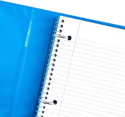 مجموعة الموثق yoobi 1 بوصة ، 3 عدادات حلقة مع غطاء بلاستيكي ، 2 جيب الأكمام وخواتم D ، منظم لما يصل إلى 220 ورقة من الورق الفضفاض ، 4 حزمة المجلدات اللطيفة ، التصميمات الملونة ، المكتب أو اللوازم المدرسية in Kuwait