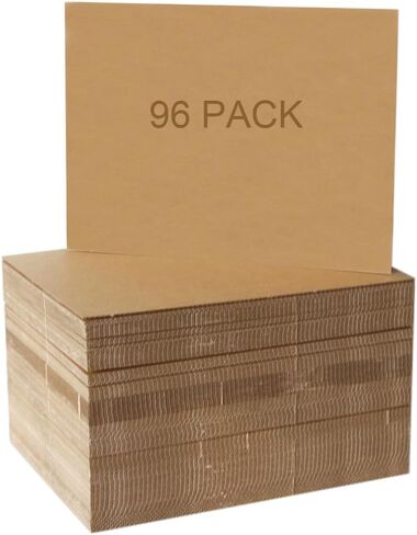 200 عبوة من أوراق الورق المقوى مقاس 9 × 12 بوصة، وسادات مموجة ممتازة، حشوات مقسمة من الورق المقوى كرافت مسطحة كبيرة، ديكور وحرف يدوية. (200، 9x12) in Kuwait