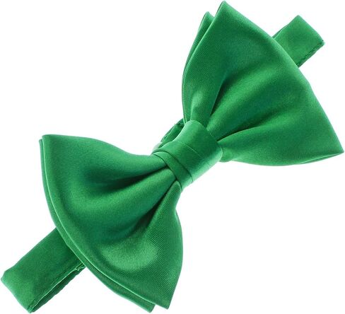 بلدي Lello Classic Classic Satin Bow Tie Bo Bow Tie Stox Tuxedo Style Solids For Baby و Kids & Men in Kuwait