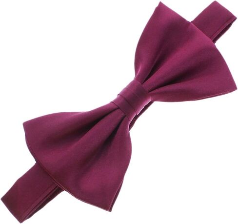 بلدي Lello Classic Classic Satin Bow Tie Bo Bow Tie Stox Tuxedo Style Solids For Baby و Kids & Men in Kuwait
