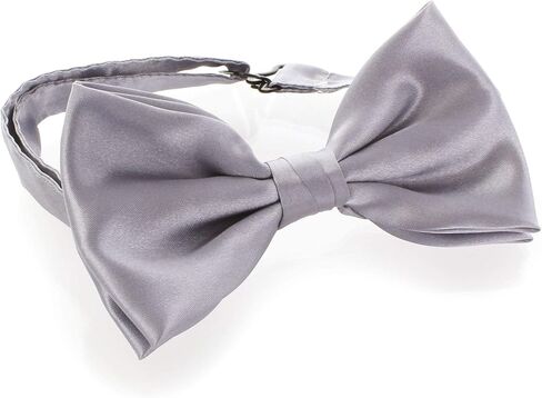 بلدي Lello Classic Classic Satin Bow Tie Bo Bow Tie Stox Tuxedo Style Solids For Baby و Kids & Men in Kuwait