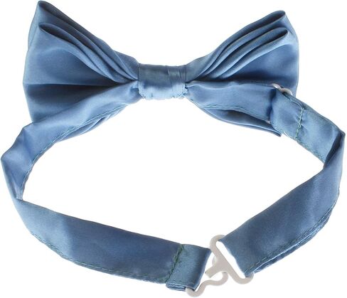 بلدي Lello Classic Classic Satin Bow Tie Bo Bow Tie Stox Tuxedo Style Solids For Baby و Kids & Men in Kuwait