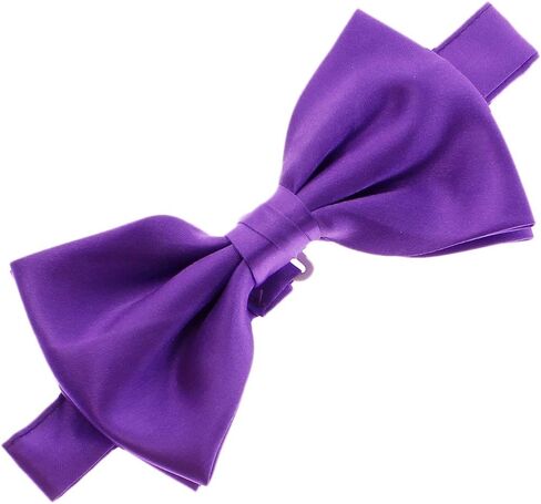بلدي Lello Classic Classic Satin Bow Tie Bo Bow Tie Stox Tuxedo Style Solids For Baby و Kids & Men in Kuwait