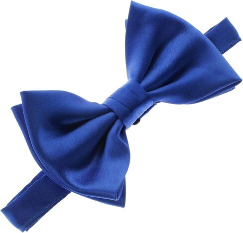 بلدي Lello Classic Classic Satin Bow Tie Bo Bow Tie Stox Tuxedo Style Solids For Baby و Kids & Men in Kuwait