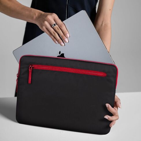 Incase Compact Laptop Sleeve with Flight Nylon MacBook/Laptop/iPad/Tablet Sleeve, and Cover, Lightweight, Weather Resistant, with Slip Pocket for Accessories (Aged Pink, 13-Inch) in Kuwait